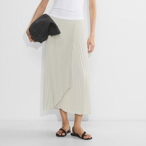 Babaton Ladder Skirt Matte Pearl